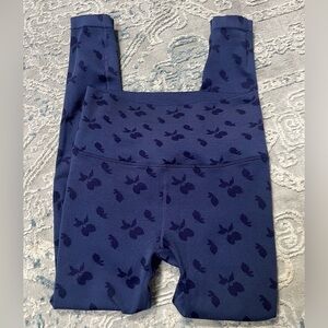 Spiritual Gangster Navy Blue Leggings